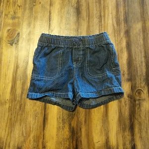 Girls jean shorts size 5T